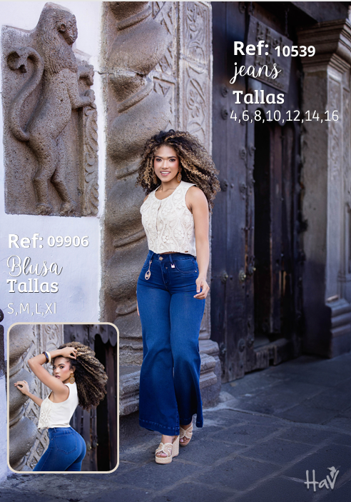 Pantalón Colombiano marca HAV (Levanta cola)