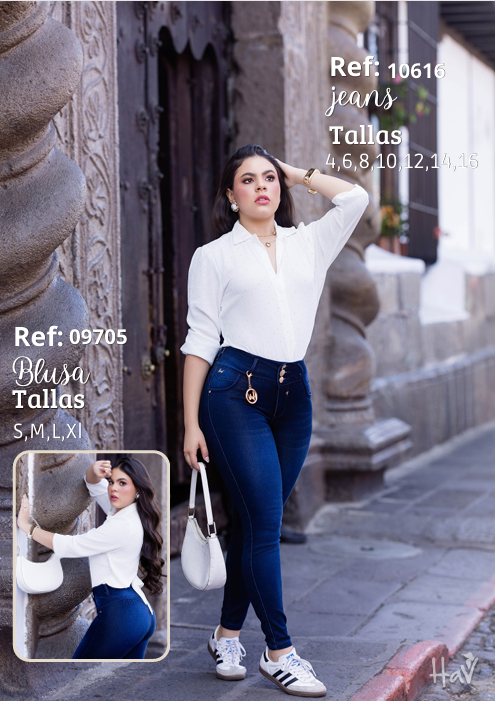 Pantalón Colombiano marca HAV (Levanta cola)